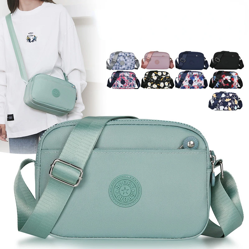 

Oxford Cloth Women's Crossbody Bag 2023 Cloth Casual Backpack Messenger Nylon Canvas Bag Shoulder Middle-aged Mother Handbag