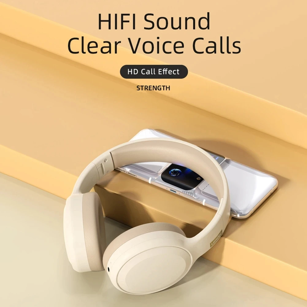 Lenovo Th30 Wireless Bluetooth Headphones With Headwear Earmuffs, Sports Earphones, Esports Games With Microphone, Alina Gadgets