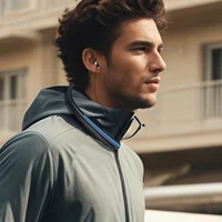 SEOBIOG Neckband Wireless Earphone HX801 Bluetooth Earbuds Noise Cancelling Waterproof Headset In Ear Headphones for Xiaomi - Image 4