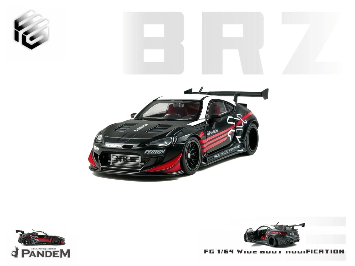 FG 1/64 Adult Collection Alloy Car RWB930 ML720S ML750S (Including Display Box) image 16