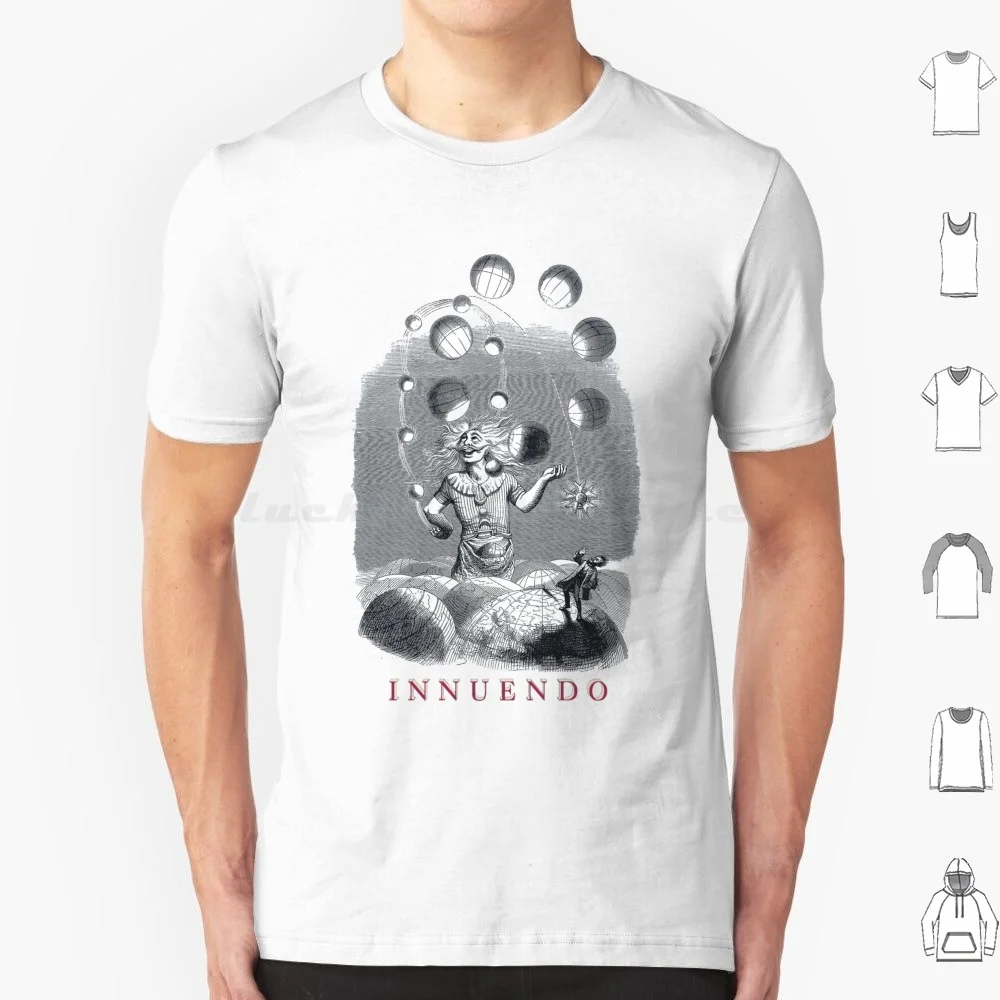 Innuendo-Copertina Album Minimalista T Shirt Uomo Donna Bambini 6Xl Innuendo The Show Must Go On Queen Band Music Queen Band Freddy