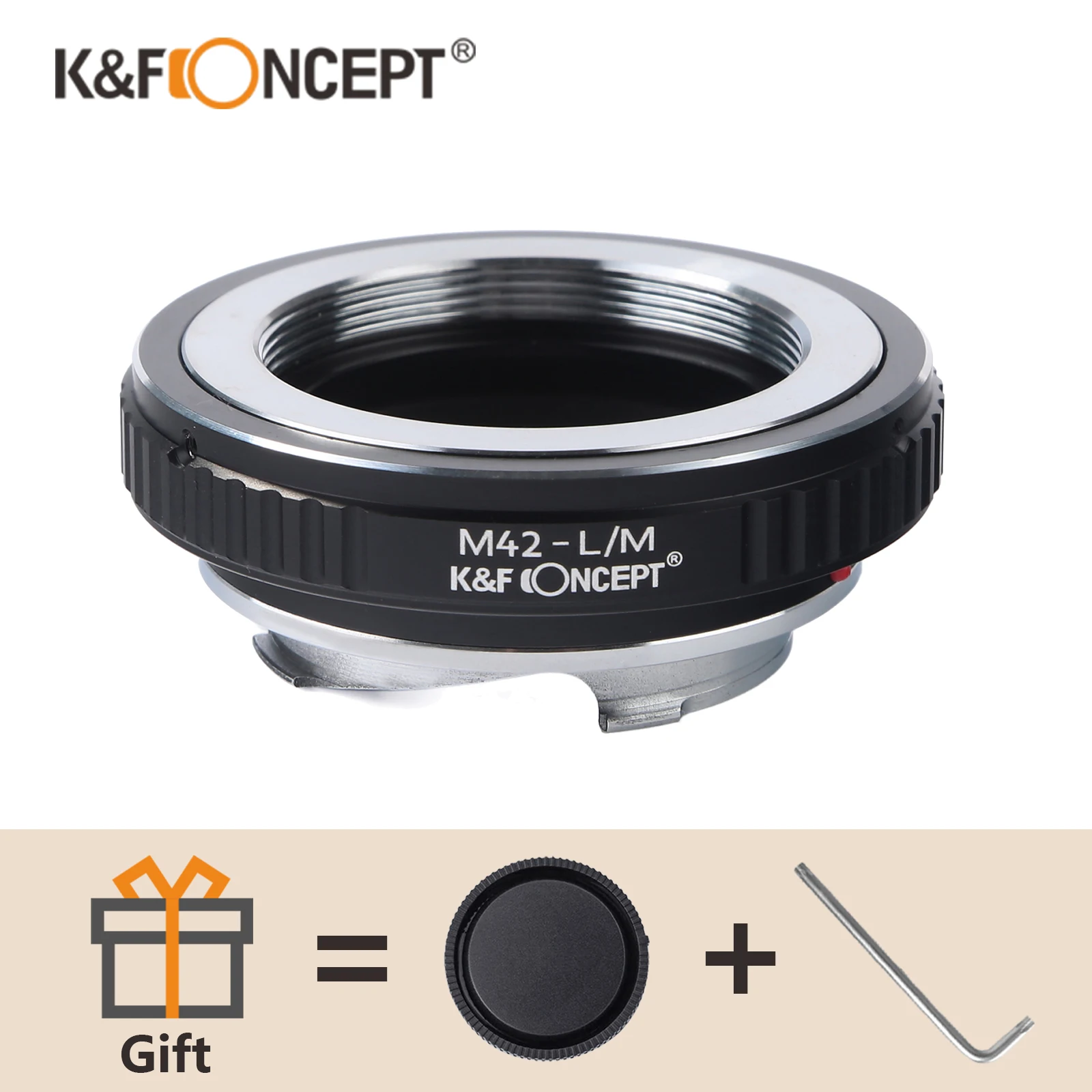 

K&F Concept M42-LM for M42 Mount Lens to Leica M Mount Camera M-P M240 M10 M9 M8 M7 M6 M5 M4 MP MD CL typ240 Lens Adapter
