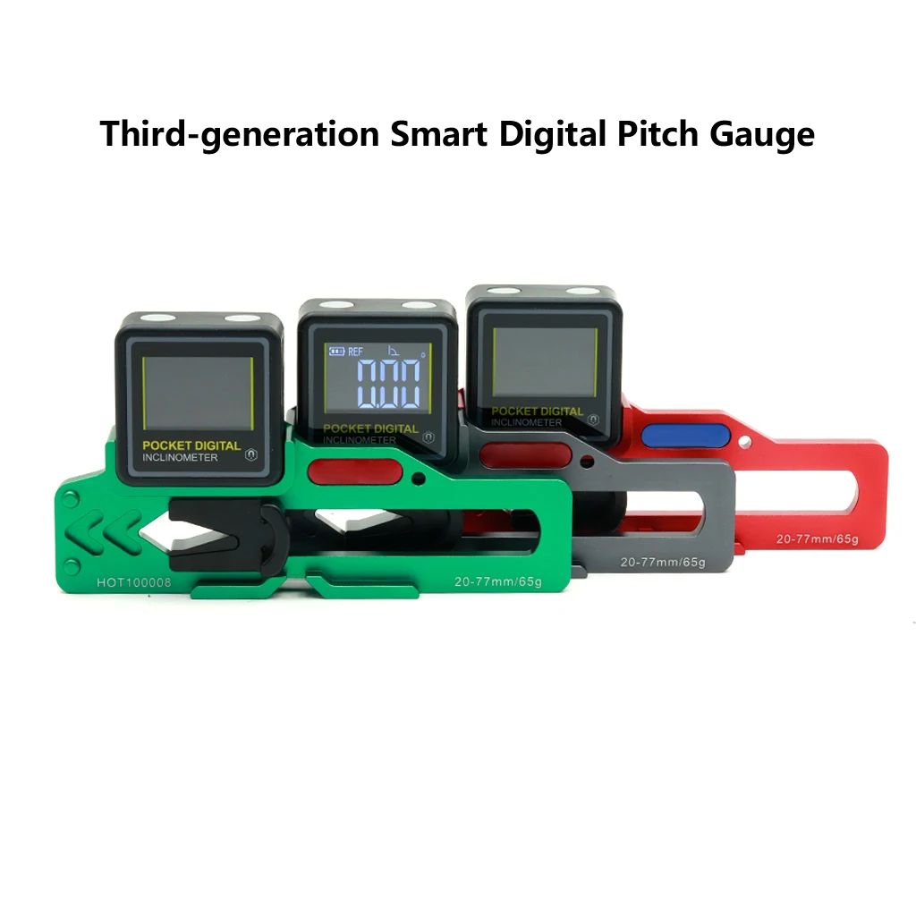 Niveau numérique digital pour hélicoptère RC avec pince titane 5-14mm