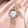 Gypsophila Strap Women's Fashion Watches Simple Starry sky Dial Luxury Quartz Watch Women Clock Rose Gold Pointer Wristwatches 2