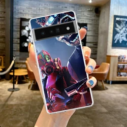 Counter Strike Themed Transparent Silicone Phone Case Cover - Pixel  4XL (B1)