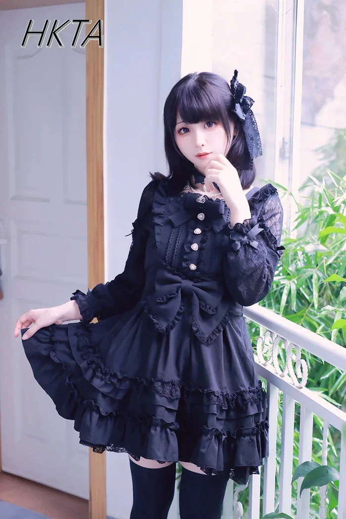 Lolita Dress Japanese Girls for Autumn