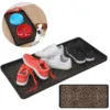 New Shoe Tray Dog Tray Kitchen Tray Applicable To The Entrance Indoor And Outdoor Snow Boot Pad Super Large Shoe Tray Black 1