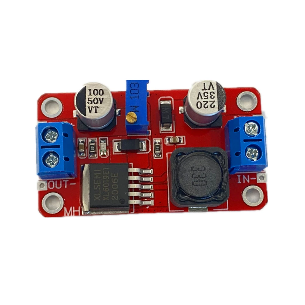 DC-DC 전원 공급 장치 모듈, 고성능 저 리플, XL6009 4A 부스트 컨버터, 스텝 업 조절 가능, 15W, 5-32V 5-50V