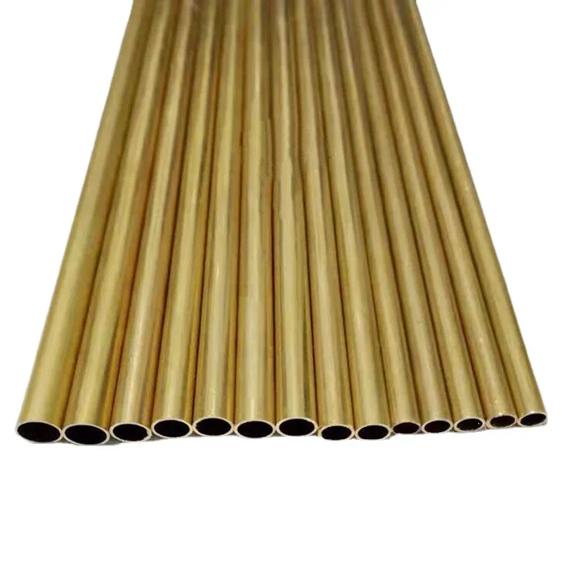 Brass Tube 1Pcs Length 500mm H62 Brass Tube Capillary OD 6/6.5/7/7.5/8/8.5/9/9.5/10/11/12/13/14/15mm Wall Thickness 0.2mm-3mm