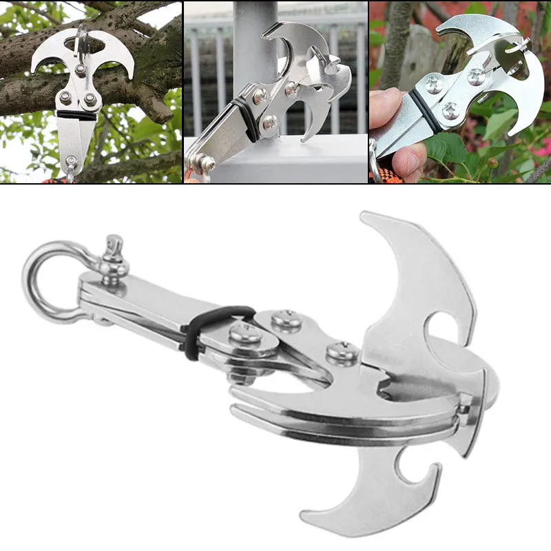 88mm Survival Folding Stainless Steel Grappling Hook