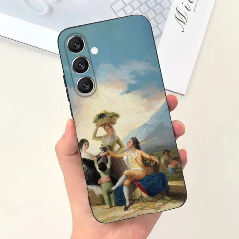 Spain Francisco Goya Art Black Phone Case