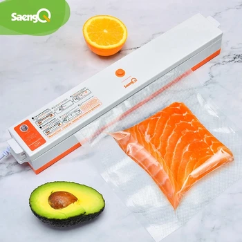 saengQ Vacuum Sealer Packaging Machine For Home Kitchen Including 15pcs Food Saver Bags Commercial Vacuum Food Sealing 1
