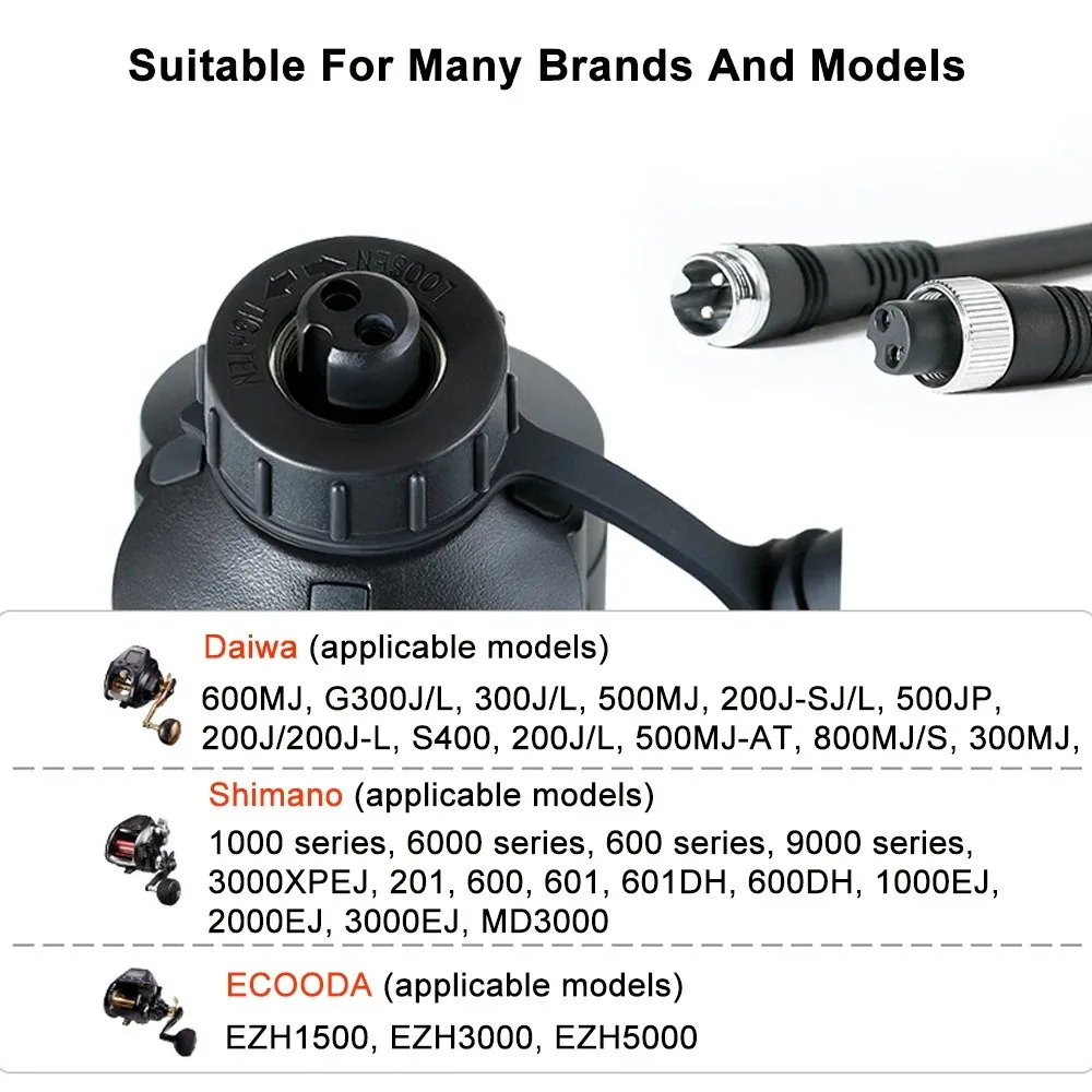 Sea Fishing Electric Reel Lithium Battery 14.8V 7000mAh 3500mAh for SHIMANO DAIWA
