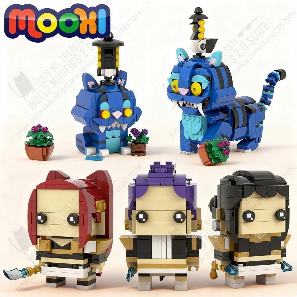 Why the MOOXI MOC Anime Kpop Demons Hunters Figures Brick Set is the ...
