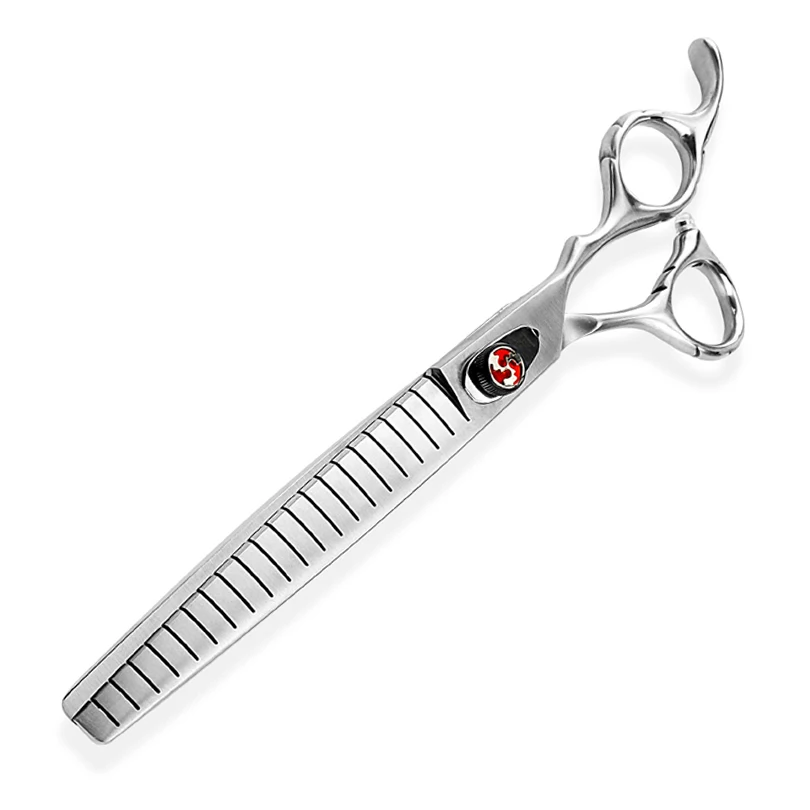Dog Grooming Scissors Japan 440C 7.5" Professional Pet Scissors Dog Chunker Shears for Groomer Hairdressing for Pet