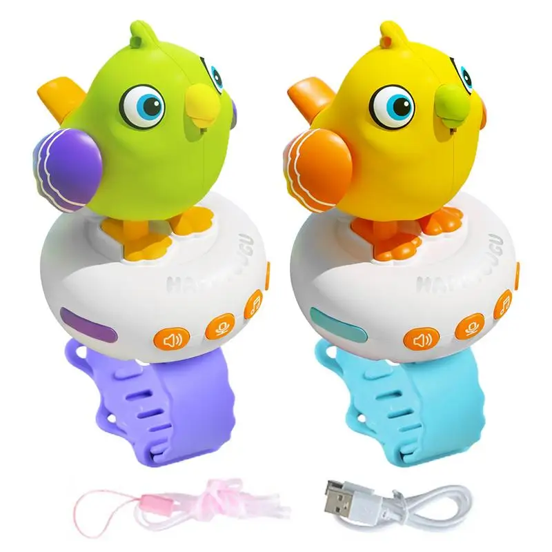 

Детская игрушка-свисток для девочек, игрушка с датчиком температуры и изменением цвета, часы для мальчиков, девочек, детей, малышей