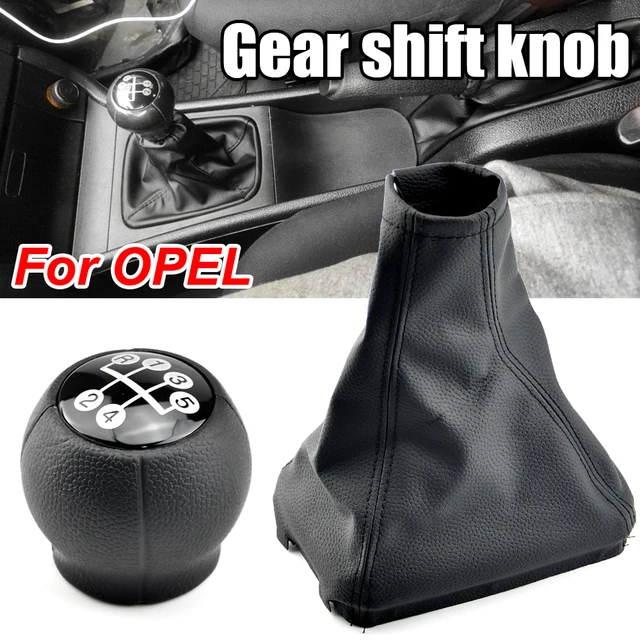 Car Shift Boots Shift Knob Dust Cover 2Pcs Car Manual Gear Hand