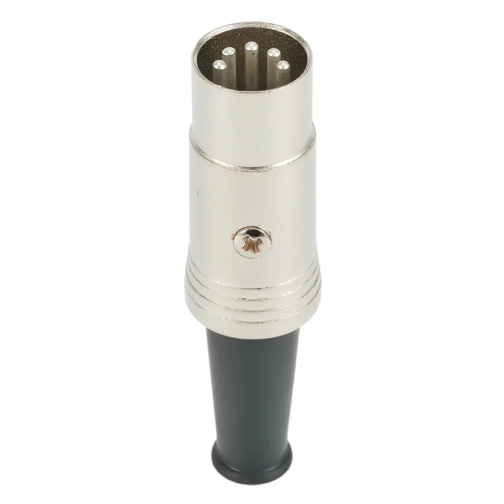 

Audio Adapter 5 Pin DIN Midi Connector Cable Lead Male Inline-Plug Flexible Cable Clamp Pro Audio Equipment High-quality