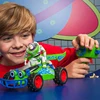 Disney Pixar Toy Story 4 Buzz Lightyear Woody 1: 24 RC Turbo Buggy Electric Remote Control Toys Car Remote Controlled Motorcycle 2