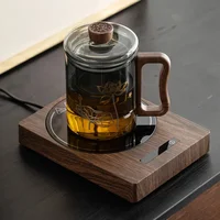 Coffee Mug Cup Warmer Coffee Mug Heating Coaster Mini Portable Smart Thermostatic Hot Plate Milk Tea Water Heating Pad Heater 1