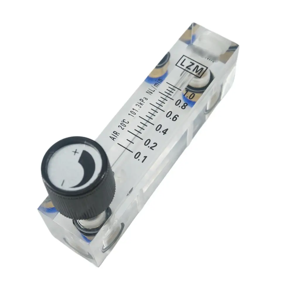 Medidor de flujo de montaje en panel LZM-6T(0.1-0.8L/min Internal