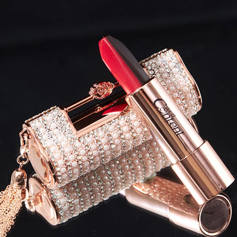 

5-Color Lipstick Velvet Smooth Moisturizing florasis make up Pigment Easy to Wear Lip Makeup Cosmetic LIPSTICK lip tint