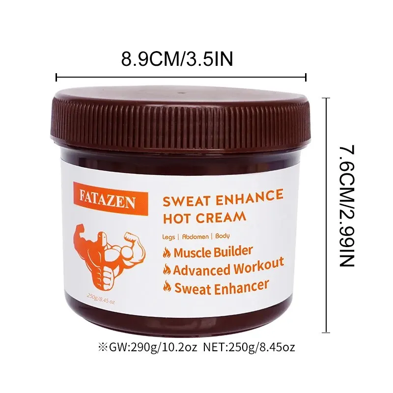 Hot Cream 300g for Belly Tummy Abdomen Legs Arms Buttocks Waist Fat Loss fat burning cream