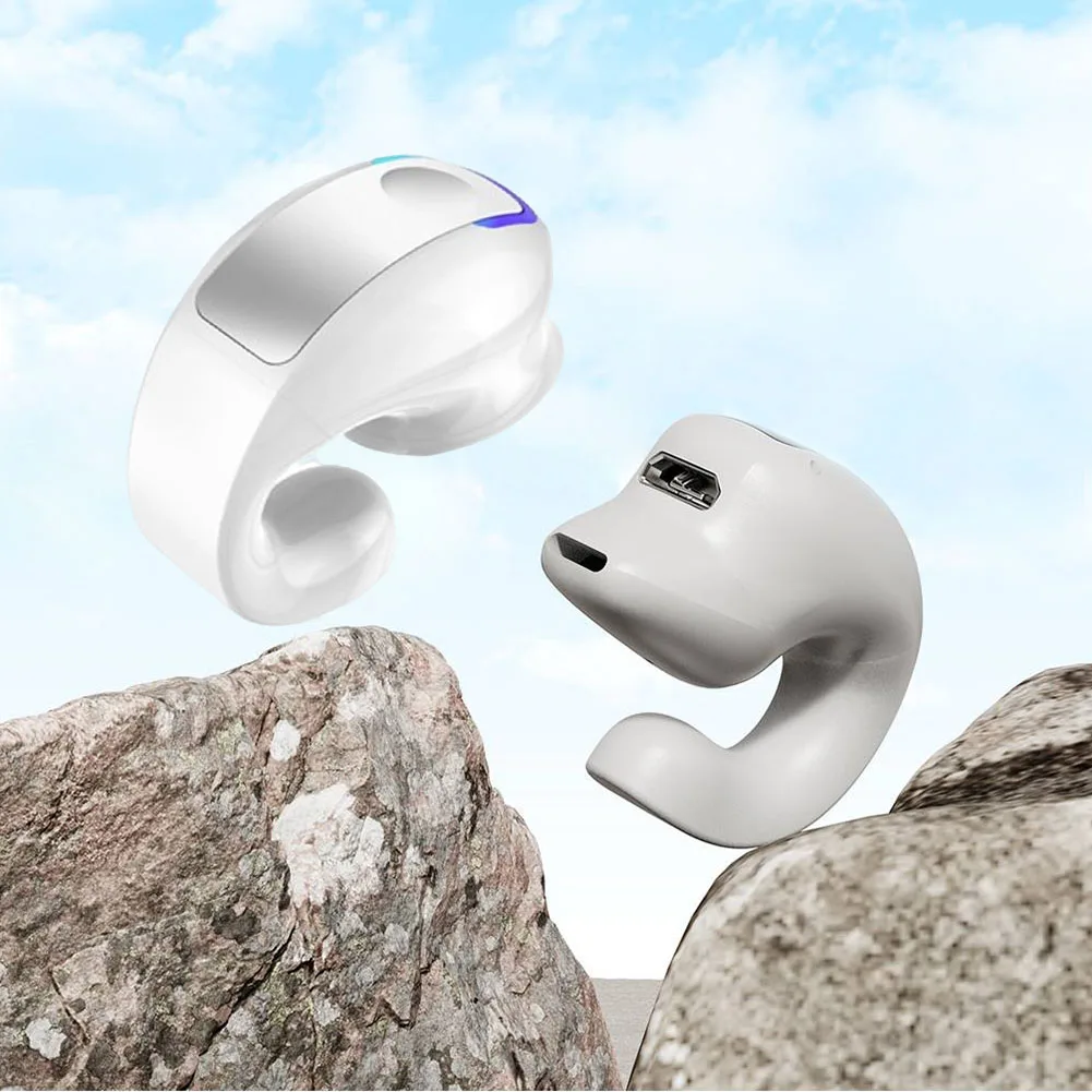 IPX4 Wireless Headset Bluetooth5.3 Headphones Waterproof HIFI Stereo Earphones Wrap The Ear Handfree Earbuds for Outdoor Sports