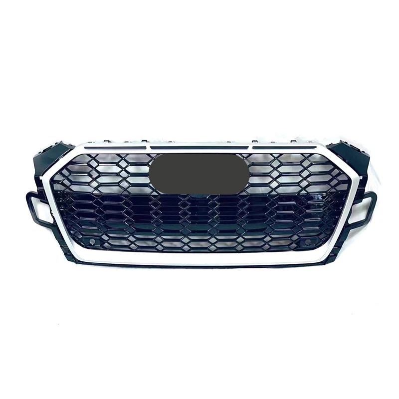

For RS5 Style Front Sport Hex Mesh Honeycomb Hood Grill Grill for Audi A5/S5 2021-2023 For RS5 Grill