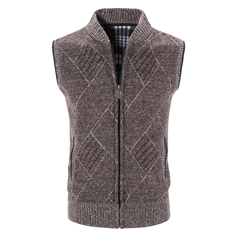 Men Sweater Vests, Mens Knitted Vest, Men's Knitted Sleeveless Jackets