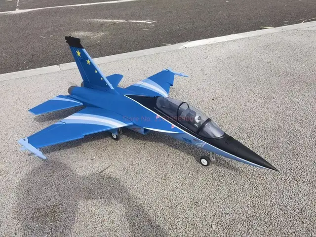 Freewing 64mm Culvert L-15/jl-10 Falcon Culvert Rc Plane Trainer Aircraft Assembly Fixed Wing Aircraft Model Landing Gear 5