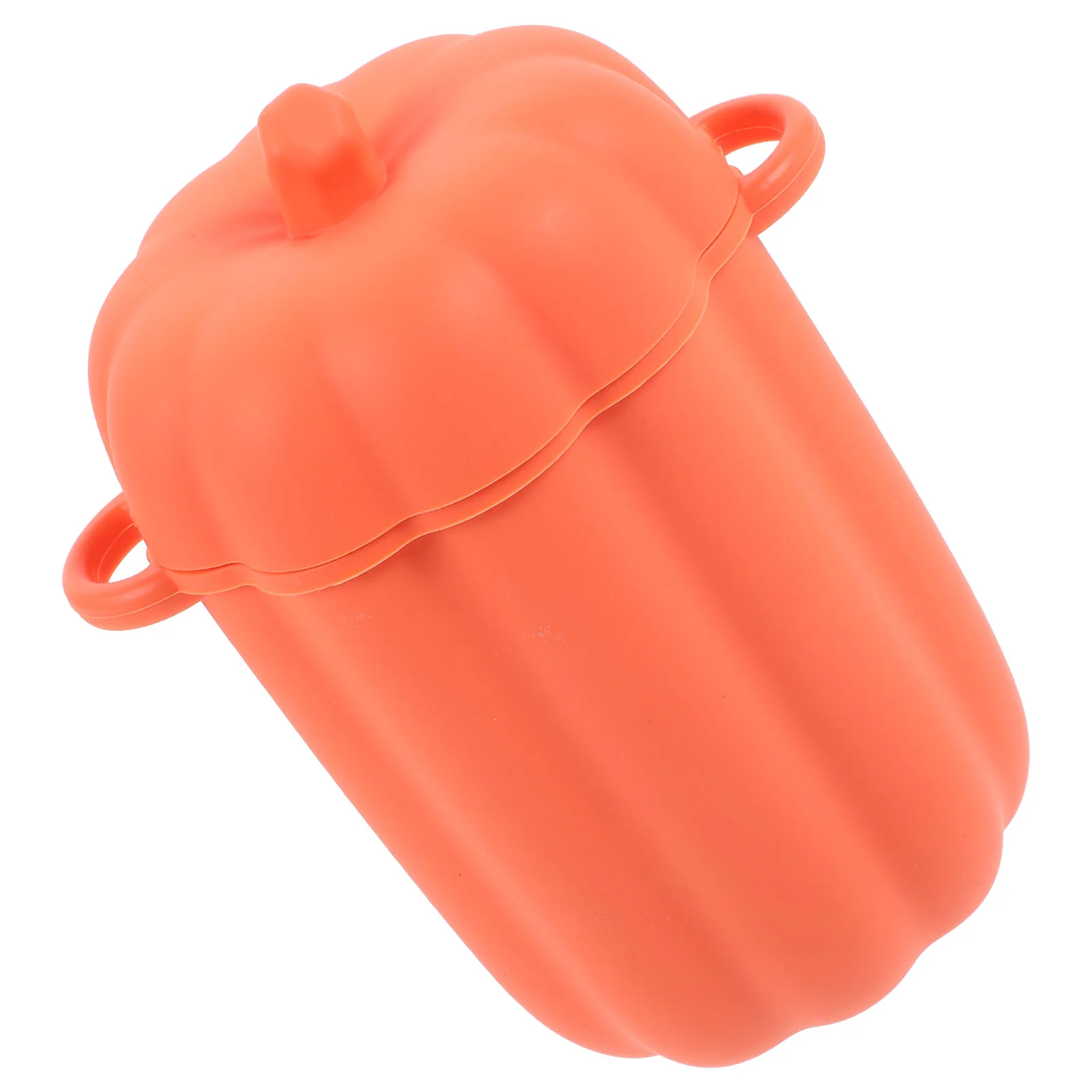 

Silicone Bacon Oil Jar Household Bacon Oil Storage Box Pumpkin Shaped Oil Draining Jar(460ml)