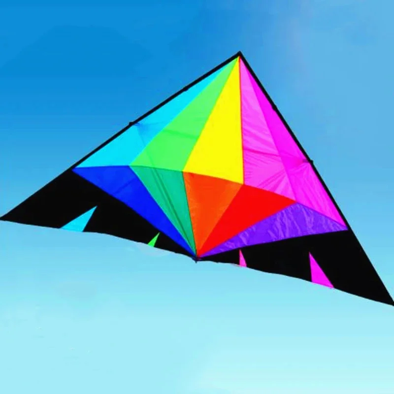 Spedizione Gratuita Big Diamond Kite Flying Adulti Aquiloni Delta Aquiloni Fabbrica Flying Wing Kitesurf Attrezzatura Per Il Windsurf Cometa Plane