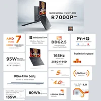 Lenovo Legion R7000P Laptop 15.6 Inch E-sports Gaming R7 6800H RTX 3050 Ti  32GB 1TB SSD Windows 11 165Hz  Notebook PC 2
