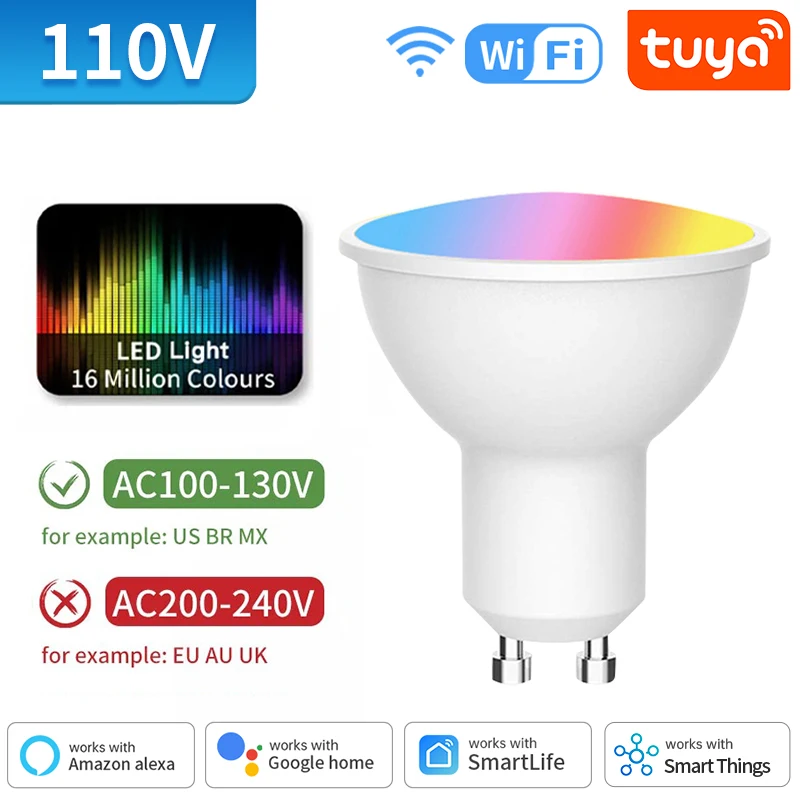 100-130V WIFI GU10