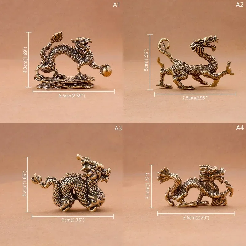 

Коллекция латунных подвижных суставов в виде античного дракона