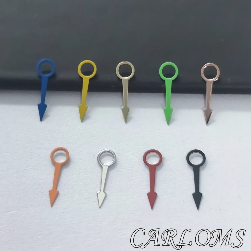 NH34 GMT Hands Black Blue Green Silver Red Gold Small GMT Hands