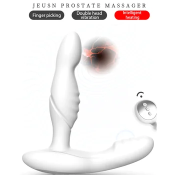 JEUSN Male Prostate Anal Plug Vibrator Sex Toy For Man Gay Anal Toy Wireless Wearable Silicone Heated Masturbator Massager 2