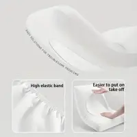 Ensemble de taies d'oreiller jetables, 4/8/16 pièces, résistant à la saleté et respirant, universel, adapté pour hôtel, Salon de beauté, voyage, aucun noyau d'oreiller inclus 5