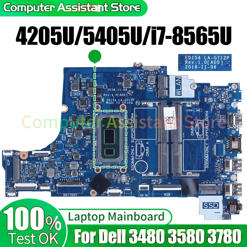 for-dell-3480-3580-3780-laptop-mainboard-la-g712p-05cf0m-0c75m5-4205u-5405u-i7-8565u-notebook-motherboard