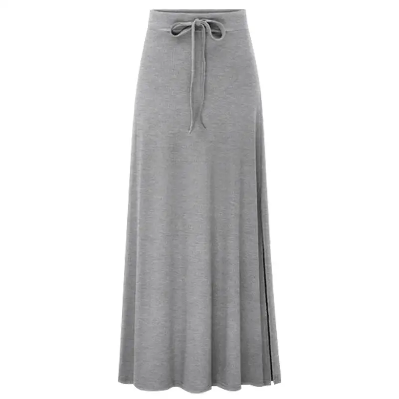 Long Skirts for Women Lady's Hip Wrap Skirt Big Size Casual Frock Outfit Feminine Streetwear Korean Fashion Autumn 2024