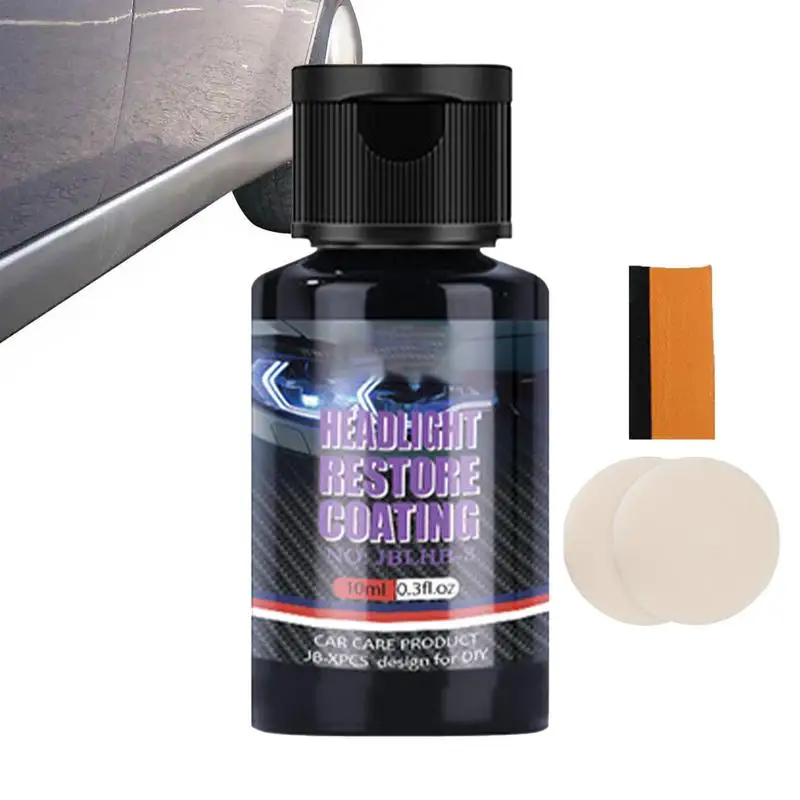 

Headlight Restoration Headlight Polishing Compound UV Protection Headlight Restorer Kit Headlamp Cleaning Restores Brightness