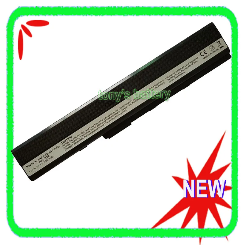 

6 Cell Battery For ASUS A42D A42JC A52JK A62 K42 K62 K62F K62J K62JR P42 P42F P52 P52J P52JC P62 P82