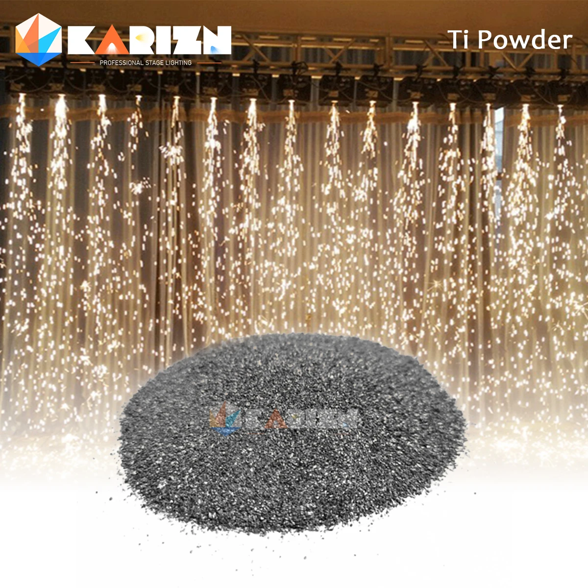 

1-80 Bags Ti Powder Cold Spark Machine Fountain Sparkular Machine Consumables Wedding Dust Certification For Party DJ Bar Disco