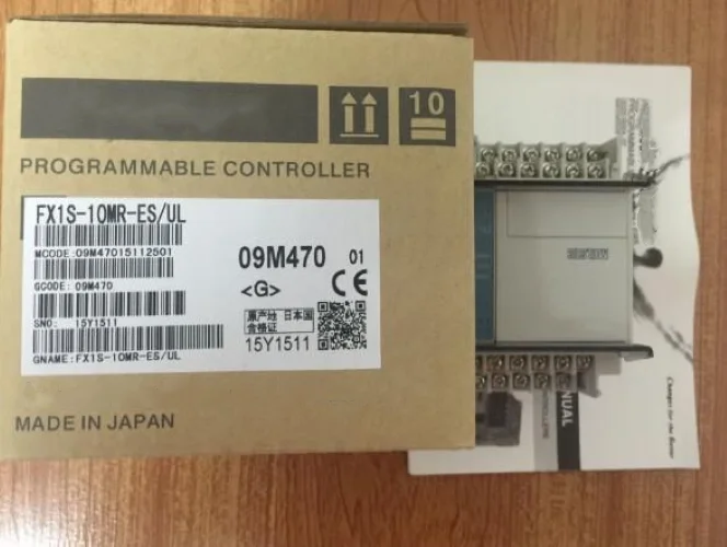 

New PLC Module FX1S-10MR-ES/UL FX1S10MRES/UL Programmable Controller