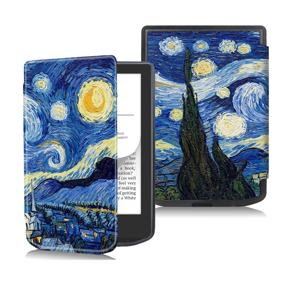 Slim PU Leather Folio Cover with Auto Sleep/Wake
