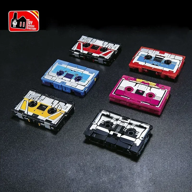 Kbb G1 Transformation Robot Soundwave Six Magnetic Tape Troop Thf-01P6 Rumble Laserbeak Buzzsaw Anime Action Figure Model Toys