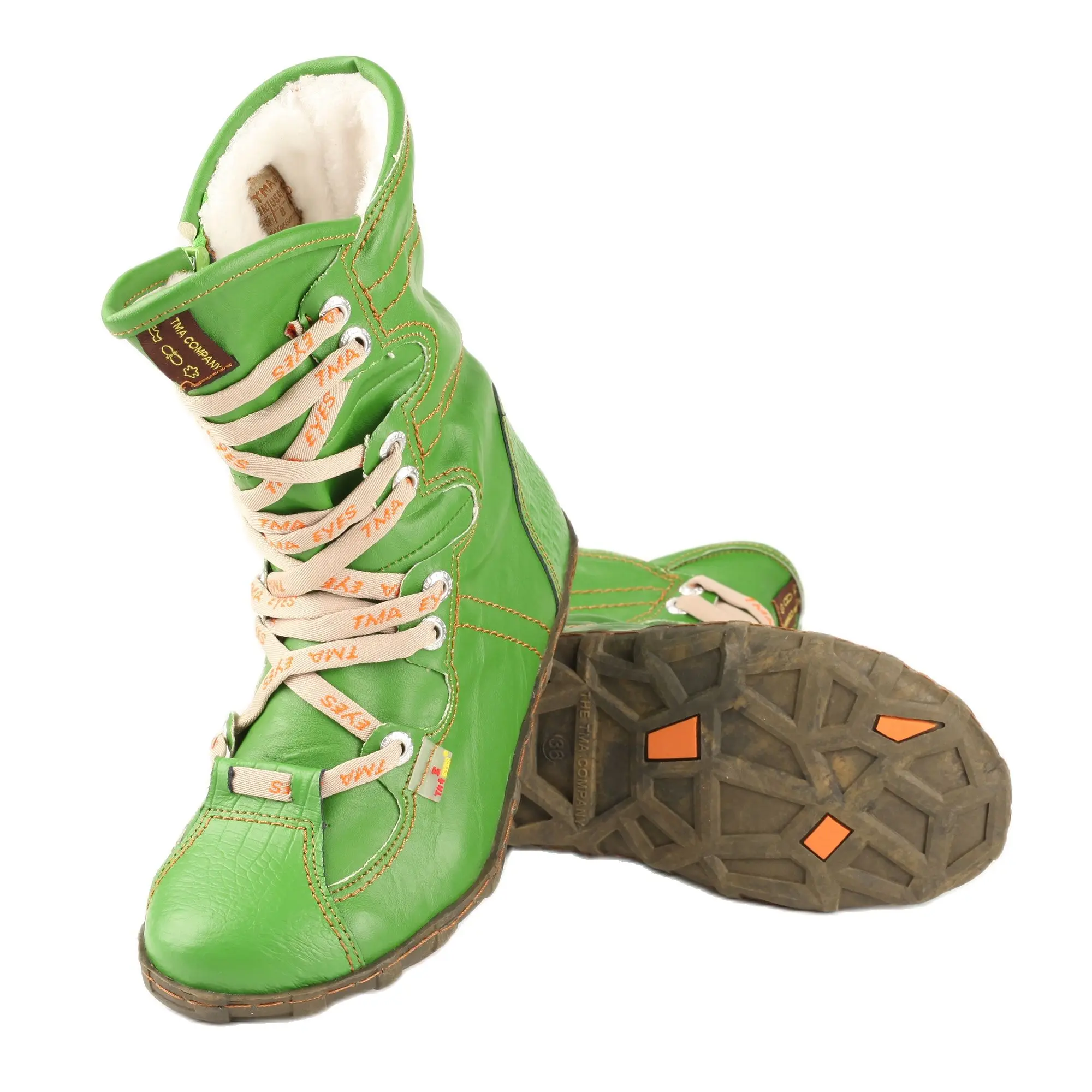 2024  Leather Women  Fashion Trend  Outdoor  Ankle  Boots