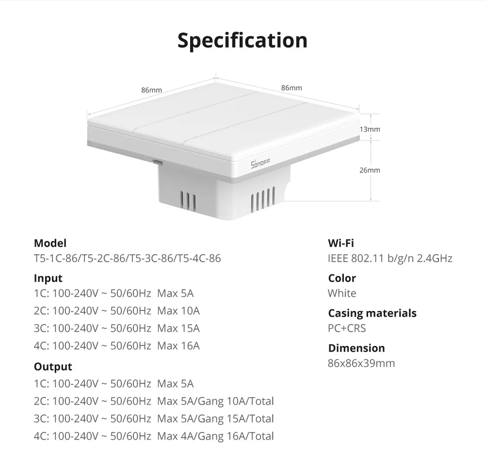 Inteligente, ESP32, EWeLink, Controle Remoto, Suporta Alexa,