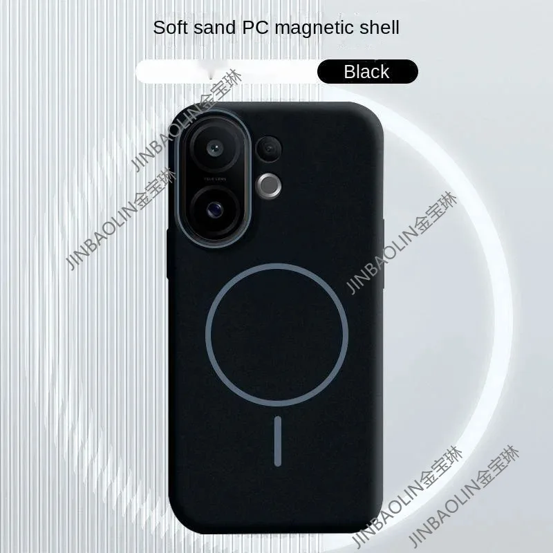 Magnetic Luxury Matte Armor Shockproof Case with Magsafe Compatibility